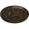 Ekena Millwork Amelia Ceiling Medallion (Fits Canopies up to 4 1/8"), 15 3/4"OD x 5/8"P, Stone Hearth Crackle CM16AMSHC - alternate 4